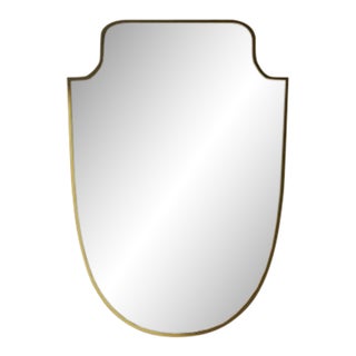 Shield Shape Italian Mirror For Sale