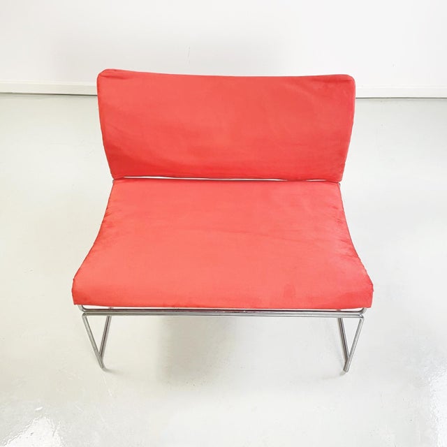 Metal Italian Modern Model Saghi Dining Chair attributed to Kazuhide Takahama for Gavina, 1970s For Sale - Image 7 of 15