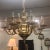Brass Vintage Designer Contemporary Brass Chandelier 16 Lite For Sale - Image 8 of 8