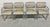 This listing is for a set of four Mid-Century Modern Chrome Dining Chairs. Featuring a chrome frame, upholstered...