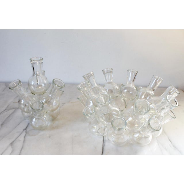 Vintage Glass Propagation Station Vase For Sale - Image 4 of 8
