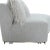 2020s Pasargad Home Simona Textured Fabric Curved Sofa With 3 Pillows For Sale - Image 5 of 12