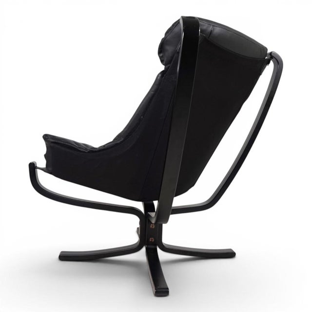 Viking Lounge Chair in Leather by Sigurd Resell for Poltrona Frau, 1970s For Sale - Image 18 of 18