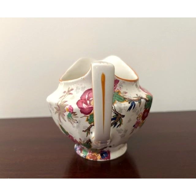1920s Crown Ducal Porcelain Sugar and Creamer Set England For Sale In Philadelphia - Image 6 of 11