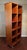 2000s Modern Mobile Cherry 10-Cubby Shelving Unit on Industrial Casters For Sale - Image 4 of 11