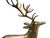 Brass XL Deer Christmas Figurine For Sale - Image 12 of 13
