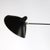 Black Three Rotating Straight Arms Wall Lamp by Serge Mouille For Sale - Image 4 of 12