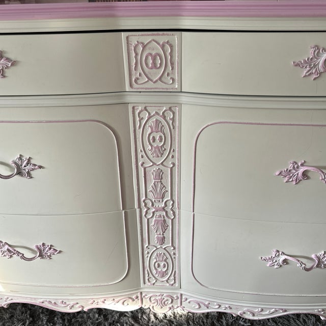 Wood Vintage Chest of Drawers For Sale - Image 7 of 10