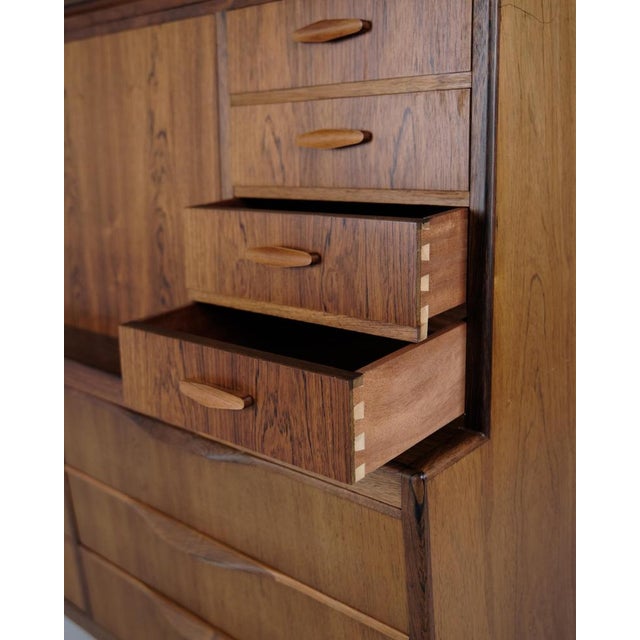 1960s Secretary in Rosewood by Erling Torvits, 1960s For Sale - Image 5 of 17