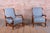 Biedermeier Lounge Chairs in Oak, Spruce and Walnut, Austria, 1830s, Set of 2 For Sale - Image 3 of 16
