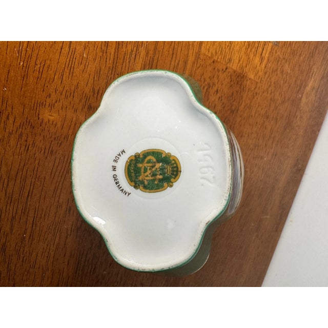 Emerald Vintage Niagara Falls Souvenir Porcelain Dish Bavaria Germany Prospect Point For Sale - Image 8 of 11