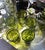 Glass MCM Vintage Pressed Glass Thumbprint Tumbler Retro For Sale - Image 7 of 12