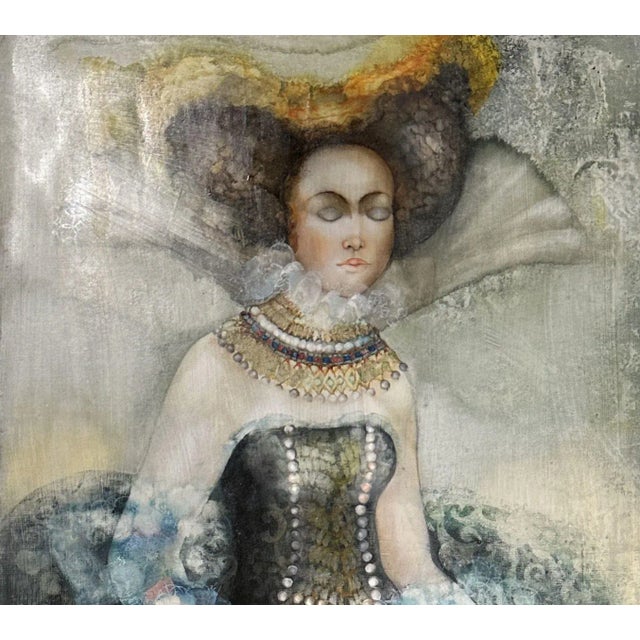 Author: Ilze Laizane, Cio, oil on canvas, size: 190 x 80 cm, year of 2014