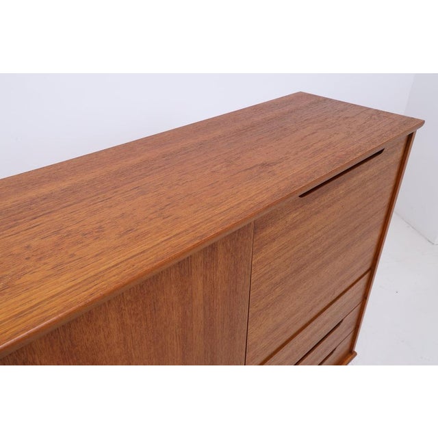 Vintage Danish Highboard in Teak by Børge Mogensen, 1960s For Sale - Image 15 of 18