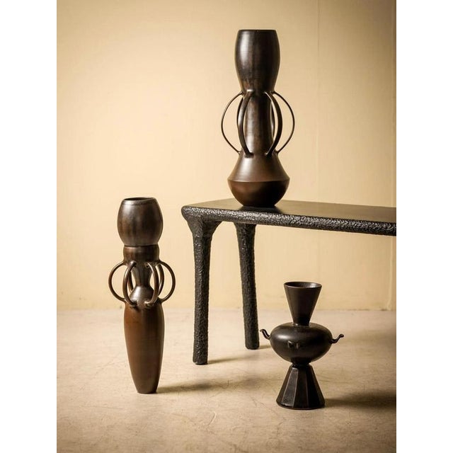 Not Yet Made - Made To Order Symbiosis Vase in Wheel-Thrown Glazed Stoneware by Robin Kerr For Sale - Image 5 of 8