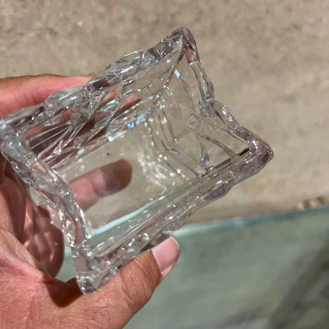 AMBIANIC presents 1970s Rosenthal Studio Linie Crystal Crinkle Vase Germany 3.5 h x 3 w x 2.25 d Rosenthal Studio Linie...