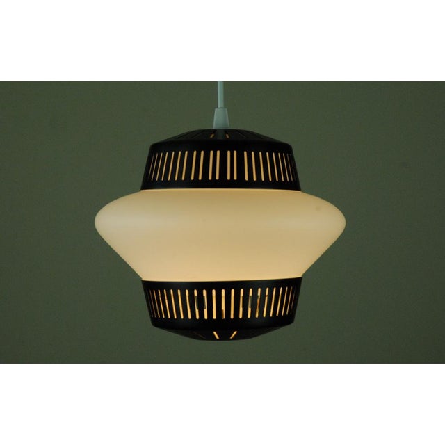 Opal Arch Pendant Lamp by Svend Aage Holm-Sørensen for Warm Nordic, 1950s, in Very Good conditions. Designed 1950 to 1959...