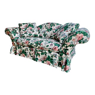 Chintz Loveseat by Drexel For Sale