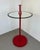 Vintage Red Side Table, 1980s For Sale - Image 15 of 15