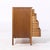 Calvin Paul McCobb for Calvin Linear Mid Century Walnut and Aluminum 4 Drawer Highboy Dresser For Sale - Image 4 of 8