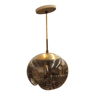 Peill & Putzler Mid-Century Art Glass Light For Sale