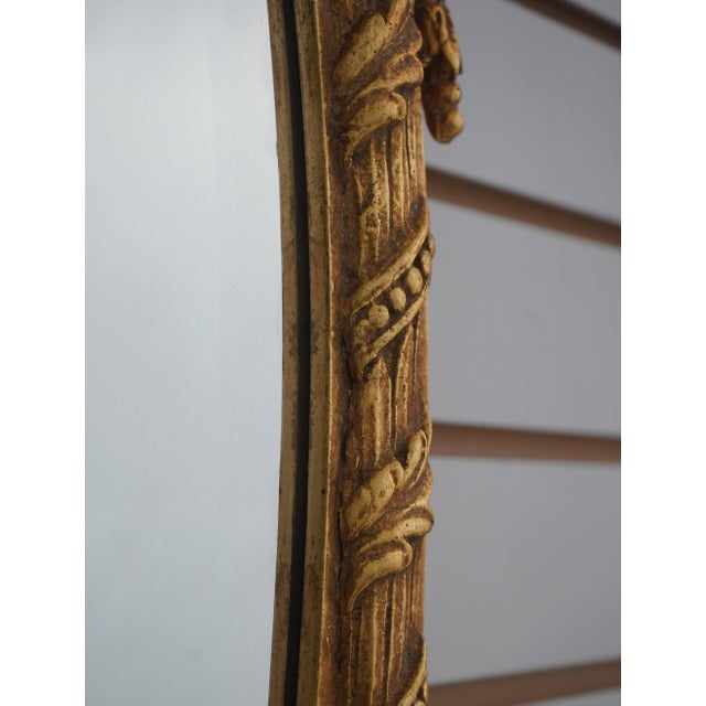 Glass Pair Friedman Brothers Gold Gilt Candelabra Sconces For Sale - Image 7 of 12