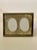 Gold 1940’s Filigree Gold Tone Double Photo Frame For Sale - Image 8 of 8