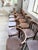 Walnut Bistro Chairs, 1970s, Set of 14 For Sale - Image 10 of 18