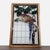 Stained-Glass Parrot in Wood Frame For Sale - Image 4 of 8