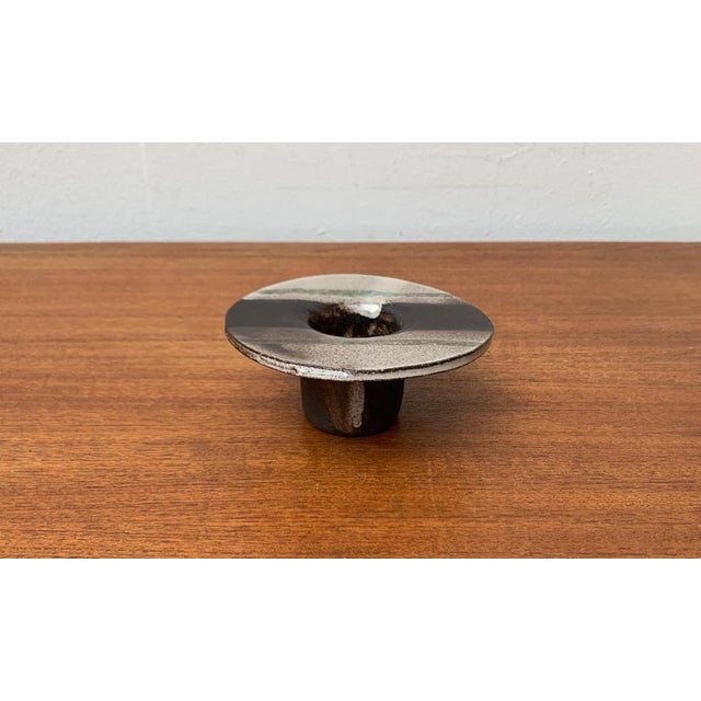 Vintage German Studio Pottery Candle Holder, 1970s For Sale - Image 17 of 17