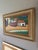 Mid 20th Century Mid-Century Modern 'Boats at Rest' Vintage Original Coastal Landscape Oil Painting, Framed For Sale - Image 5 of 12
