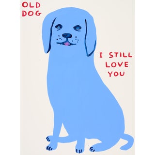 David Shrigley Dog Print For Sale