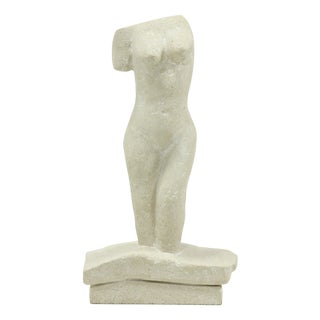 Belgian Limestone Decorative Sculpture, 1970s For Sale