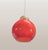 Red Opal Glass Pendant Globe, 1970s, in Flawless conditions. Designed 1970 to 1979 Up to 250V (Europe/UK Standard).The...