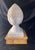 Mid 20th Century Mid 20th Century A Cast Stone Decorative Finial Resembling a Pineapple or Artichoke. 17” Height , Solid For Sale - Image 5 of 12