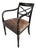 Vintage Hand-Painted Desk Chair For Sale