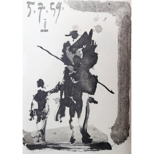 1980s "Toros y Toreros 6b" Lithograph After Pablo Picasso For Sale