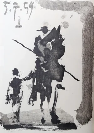 1980s "Toros y Toreros 6b" Lithograph After Pablo Picasso