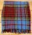 Cabin Merino Lambswool Knee Rug / Blanket in a Colorful Blue Plaid Pattern- Made in England For Sale - Image 3 of 11