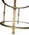 Metal Etruscan Elegance: A Pair of Imported (Spain)Diego Giacometti Style Side Tables For Sale - Image 7 of 11