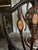 Antique Federal Shield Back Chair With Inlaid Marquetry and Nailheads For Sale - Image 4 of 11