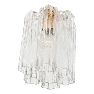 Pretty Tronchi Murano Glass Flush Mount by Simoeng For Sale