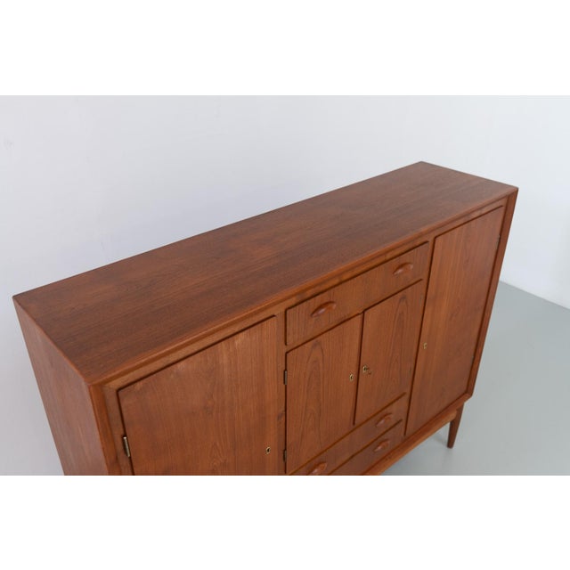 Danish Modern Teak Sideboard, 1950s For Sale - Image 11 of 18