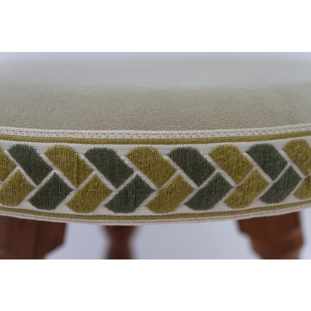 Mid-Century Danish Oak Tripod Stool, 1950s For Sale - Image 12 of 18