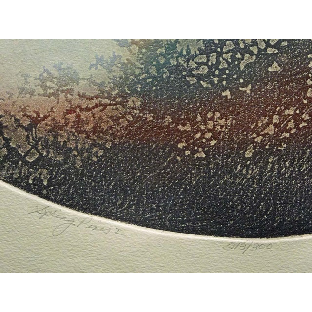 1980s Catherine O'Connor "Spring Pines I & Ii" 2 Hand Signed Fine Art Etchings, Trees For Sale - Image 5 of 12