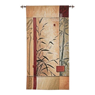 Garden Dance II Loom Woven Tapestry - 133x67cm (4'4"x2'3") - Requires Rod Size 2 For Sale