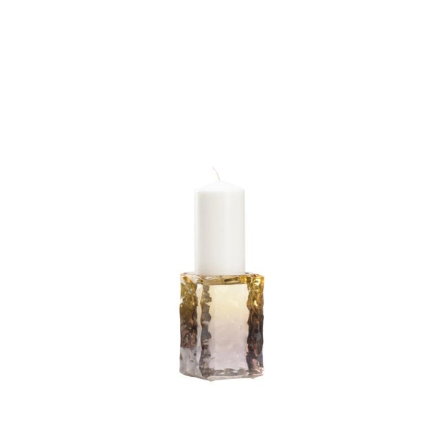 Contemporary Wildwood Kori Candleholder, Small For Sale - Image 3 of 3