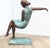 Elegant bronze art deco style sculpture of a female ballerina Almost abstract composition with the figure appearing to sit...
