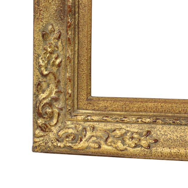 Baroque Gold-Colored Pine Wood Frame For Sale - Image 9 of 18