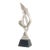 Modernist Silvered Abstract Freeform Sculpture For Sale